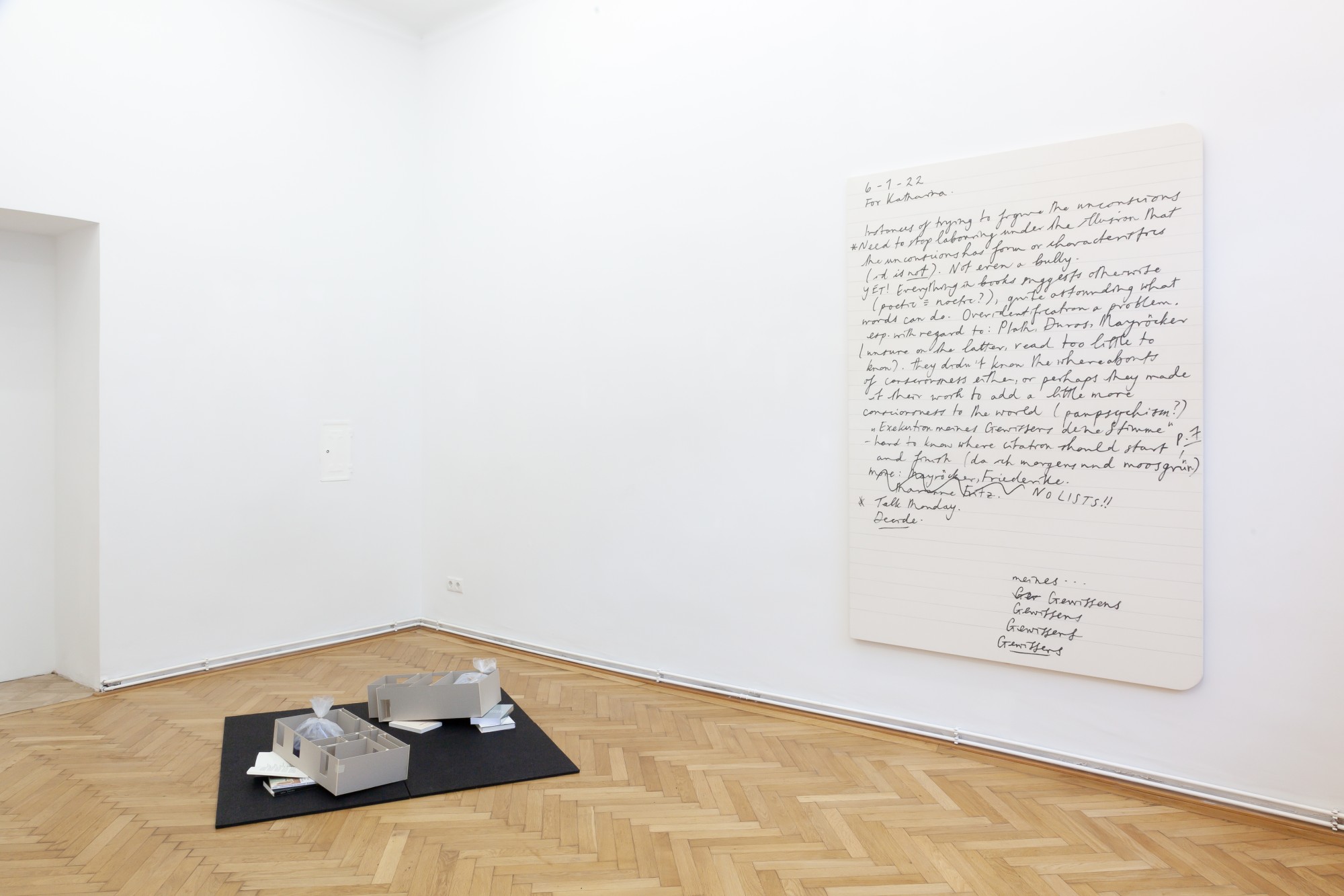Common Notions, Exhibition View, 2022