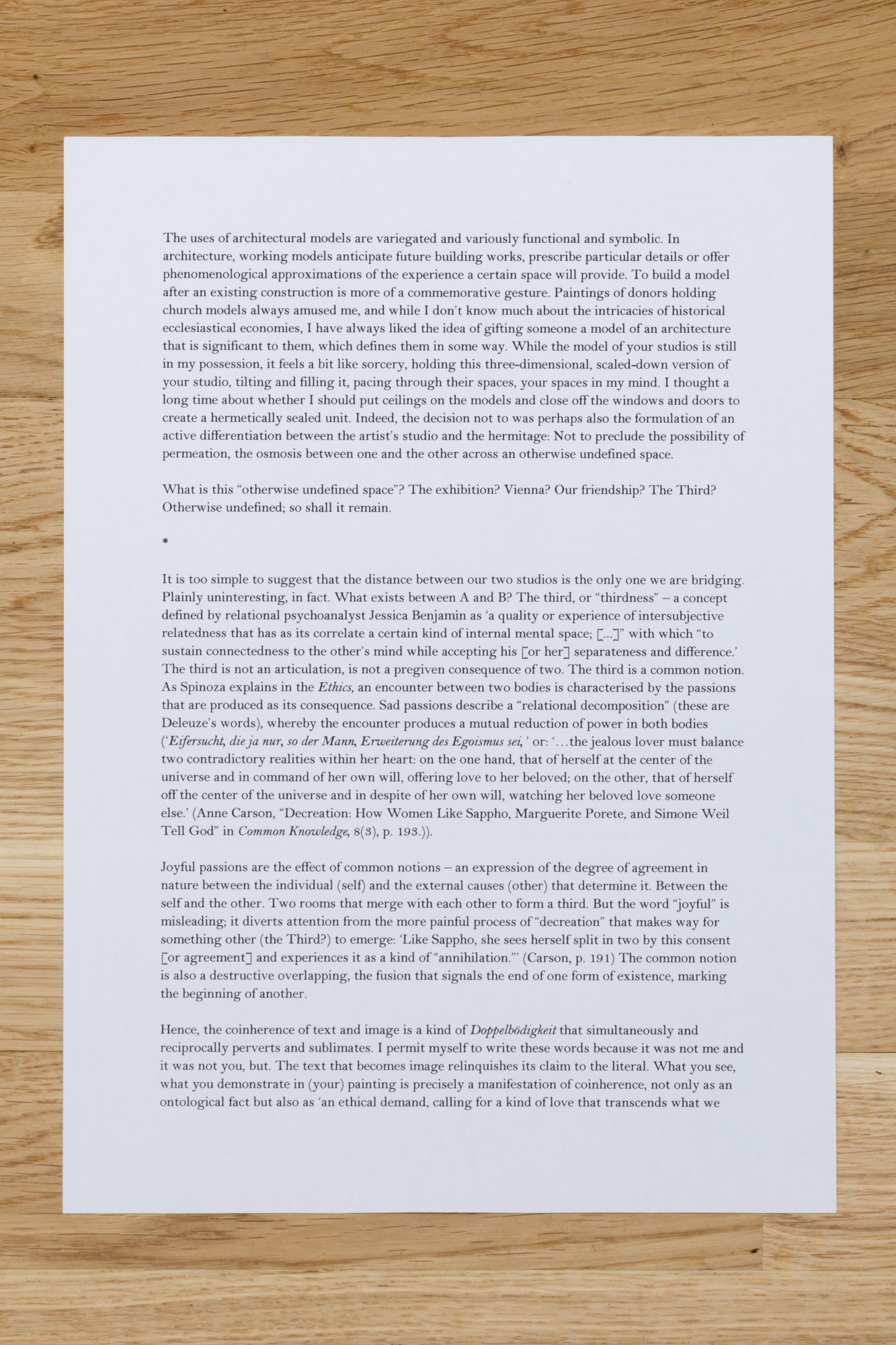 Miriam Stoney, Textual Situation (Too Many Words), 2022