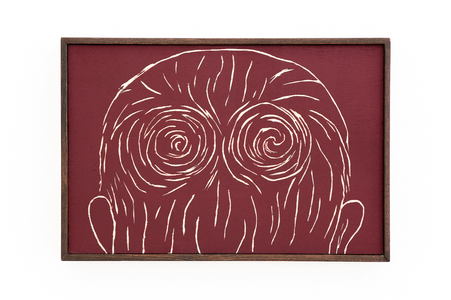 Rahel Goetsch, Avi's head (12PM), 2024