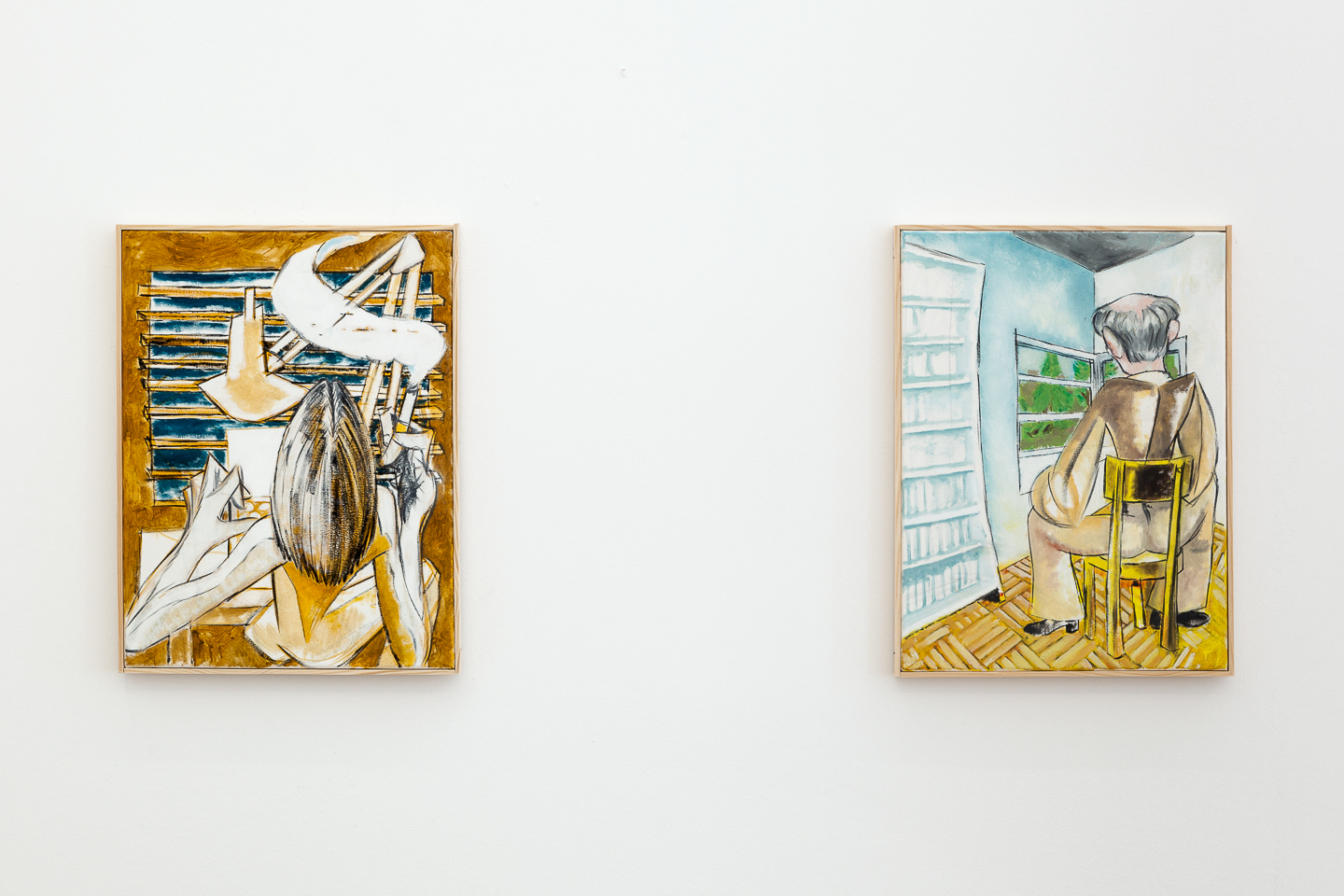 Georg Thanner, The Ballad of Dorothy Parker, exhibition view, 2024