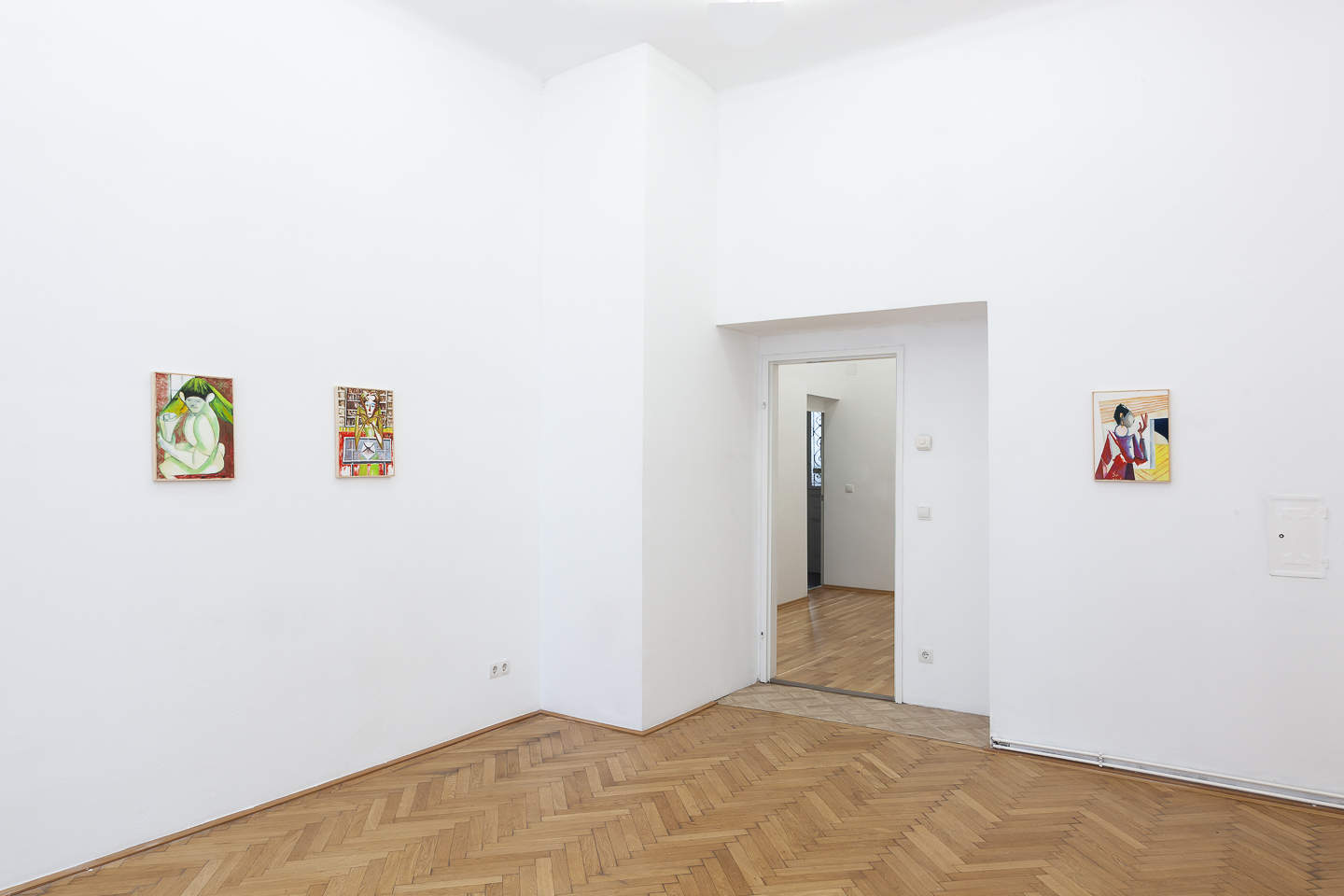 Georg Thanner, The Ballad of Dorothy Parker, exhibition view, 2024