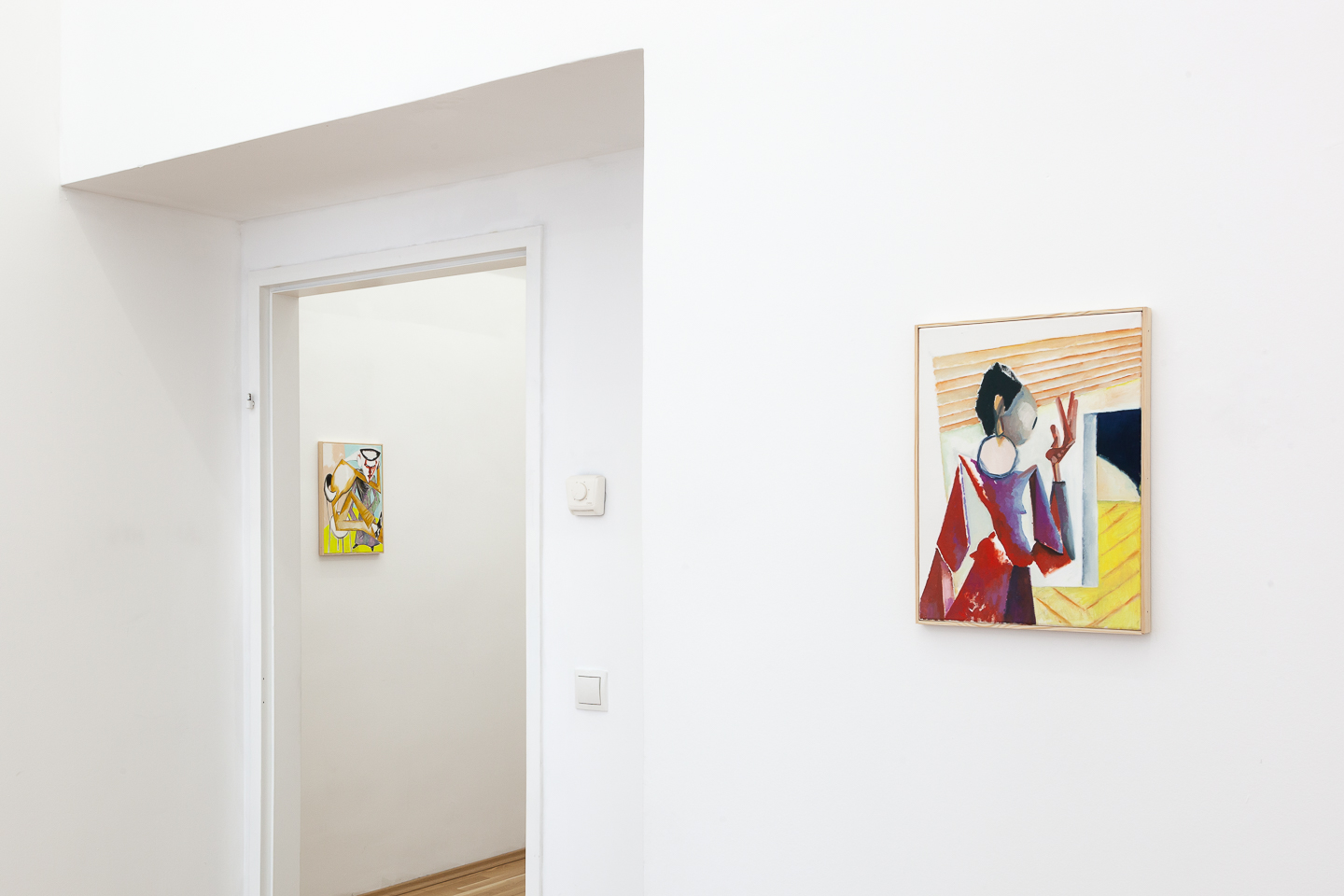 Georg Thanner, The Ballad of Dorothy Parker, exhibition view, 2024