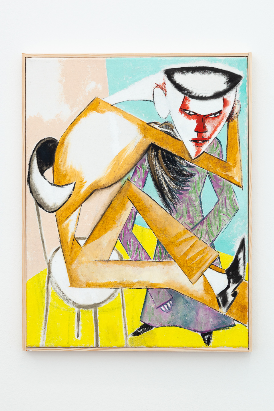 Georg Thanner, Die Galeristin und die Assistentin der Galeristin, 2024