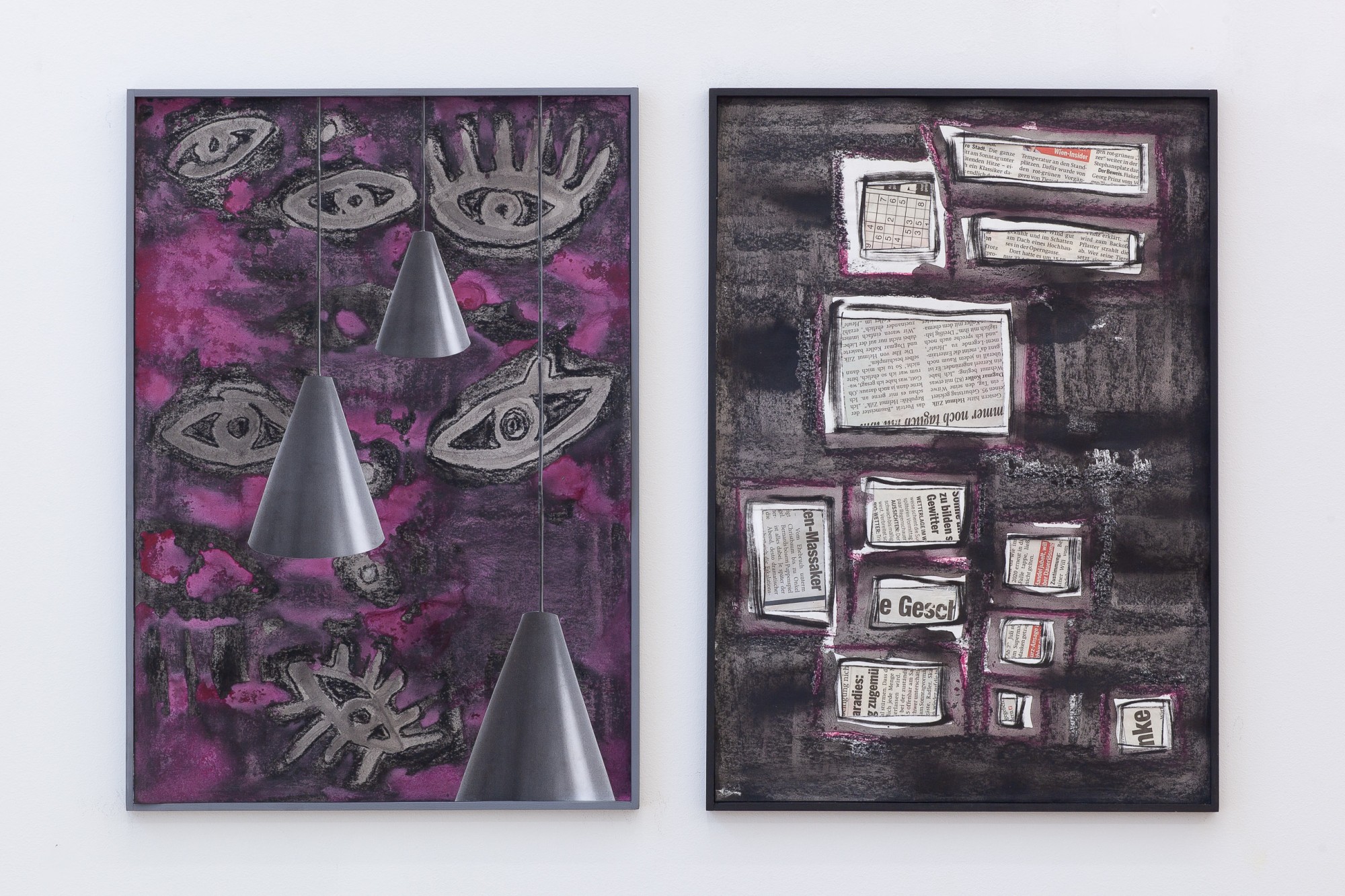 Stine Ølgod, exhibition view, 2022